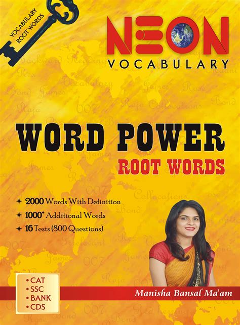 <b>Word</b> Power by <b>Manisha</b> Bansal <b>Mam</b> is based on the <b>root</b> <b>word</b> concept and teaches you how to dissect a <b>word</b> in parts, seize its <b>root</b> and relate it to the real meaning of the <b>word</b>. . Manisha mam 3000 root words pdf download